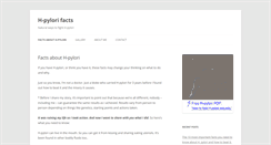 Desktop Screenshot of h-pylorifacts.com